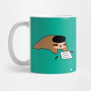 Thank You - Beatnik Sloth Mug